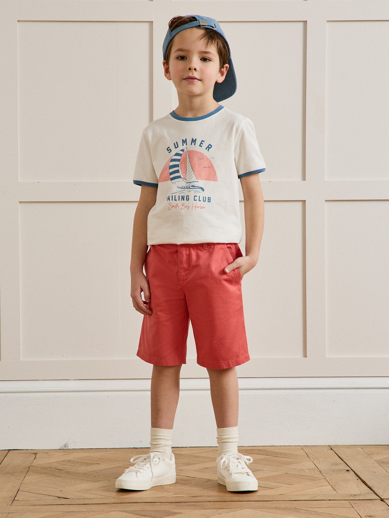 Chino jongensbermuda