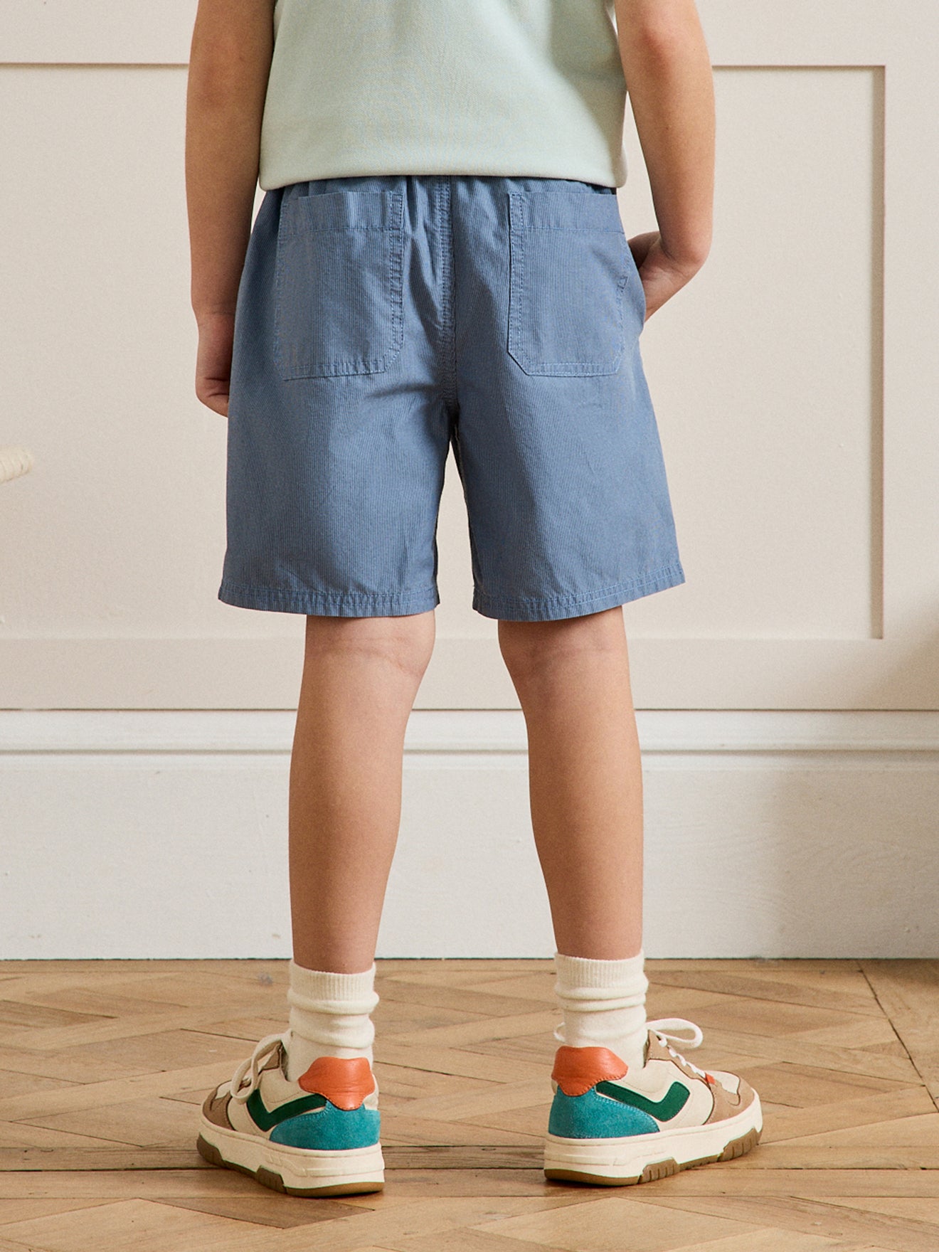 Bermuda rayé Garçon