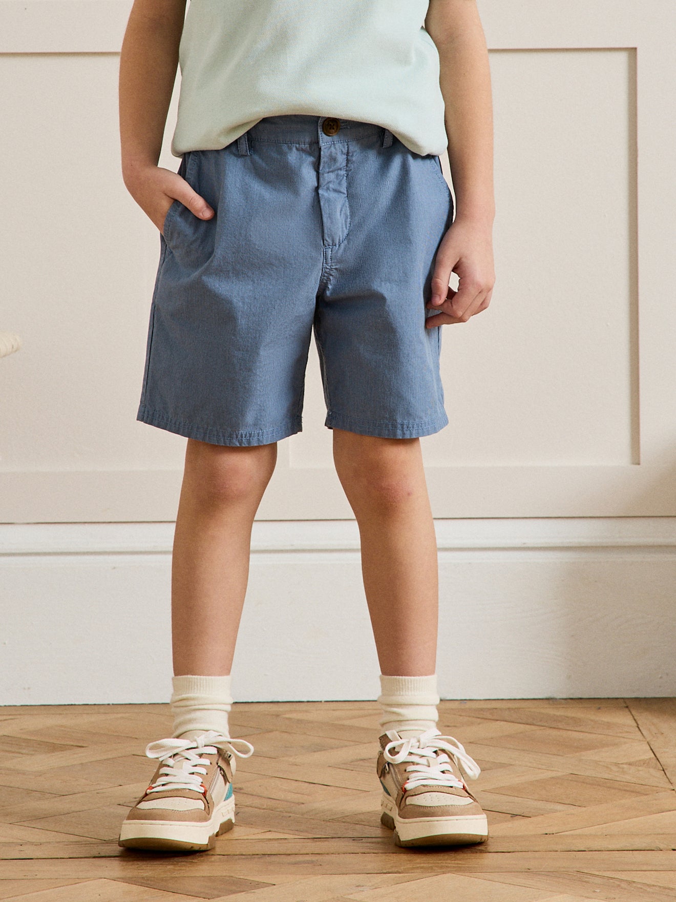 Bermuda rayé Garçon