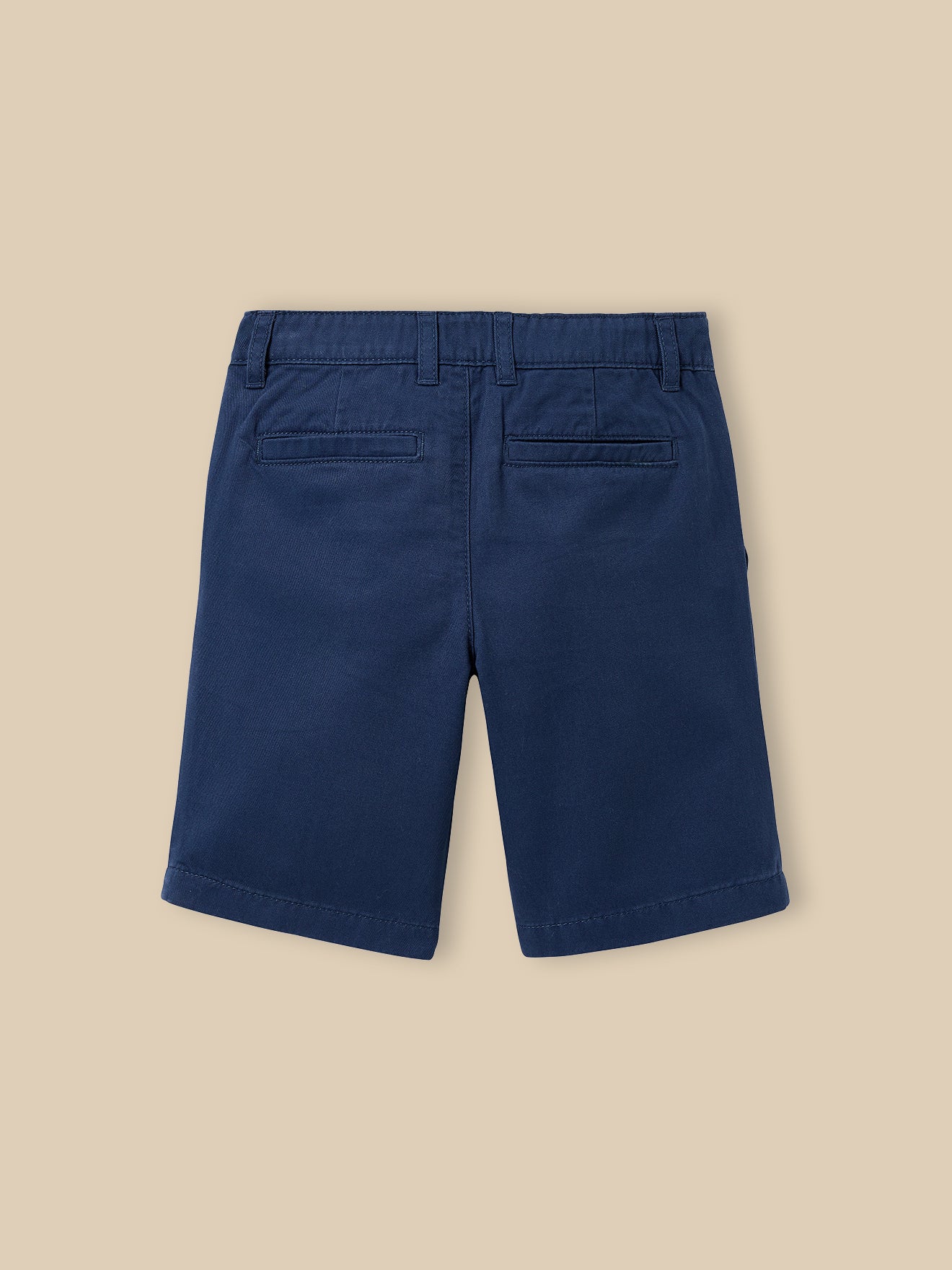 Chino fit jongensbermuda