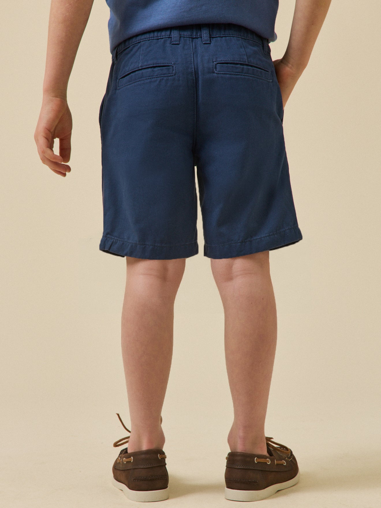 Chino fit jongensbermuda
