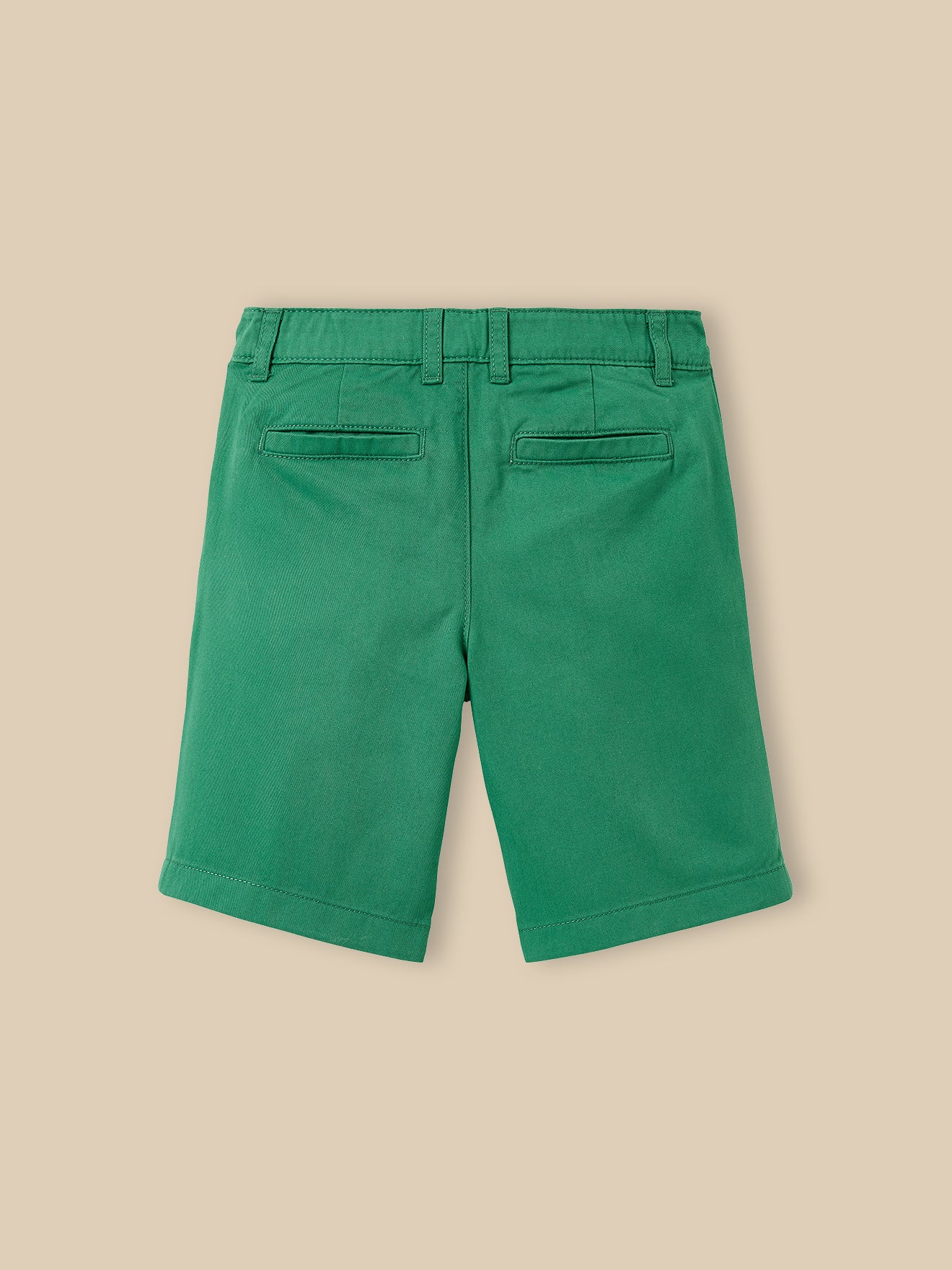 Chino fit jongensbermuda