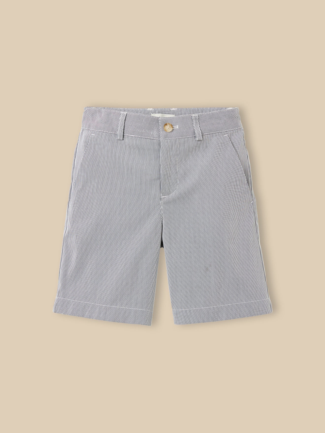 Gestreepte jongensbermuda - Collectie Feesten en huwelijken