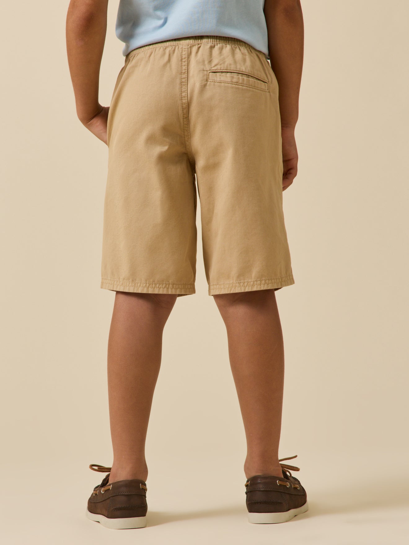 Jongensbermuda met elastische taille