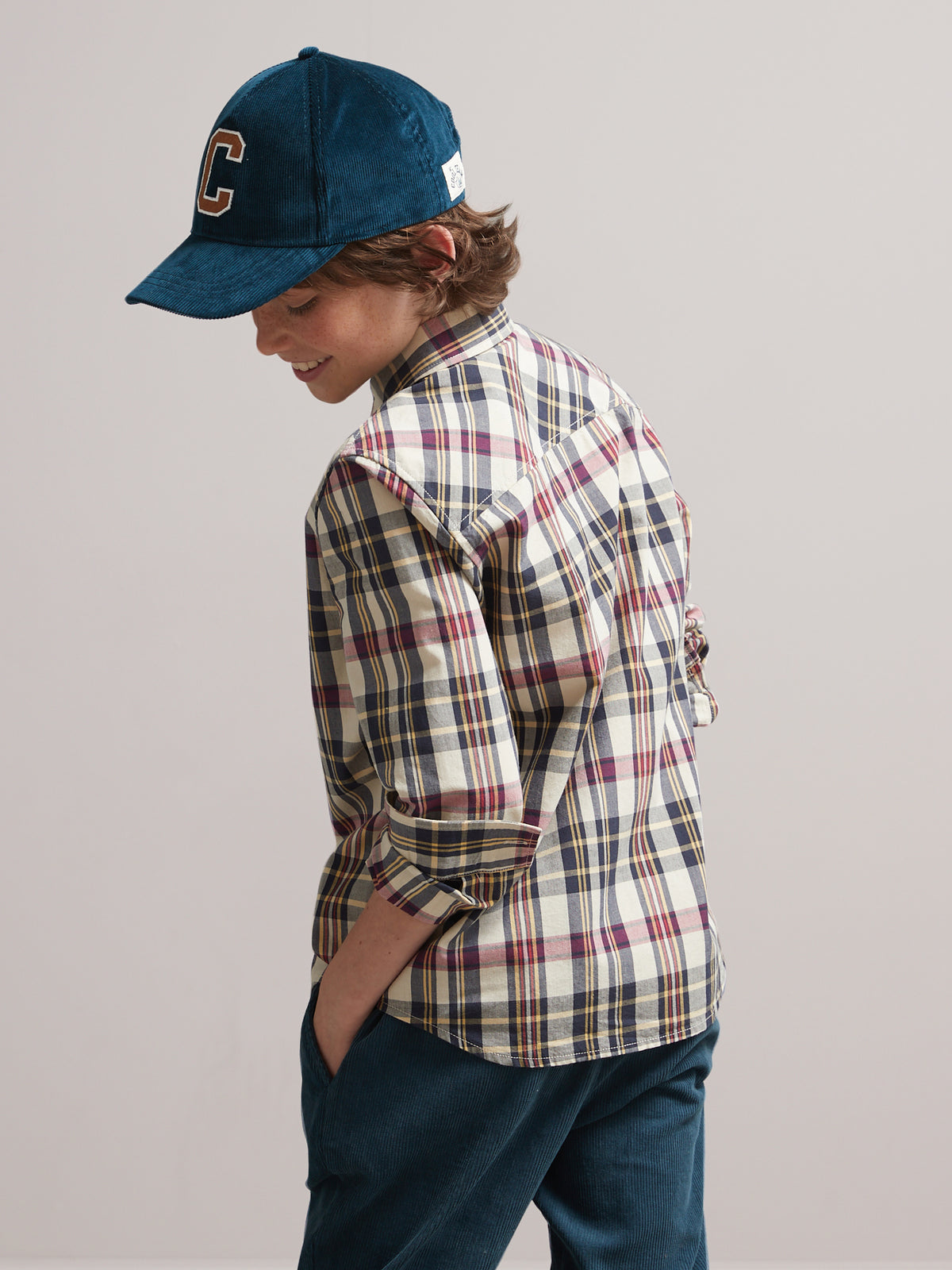 Chemise Garçon à carreaux