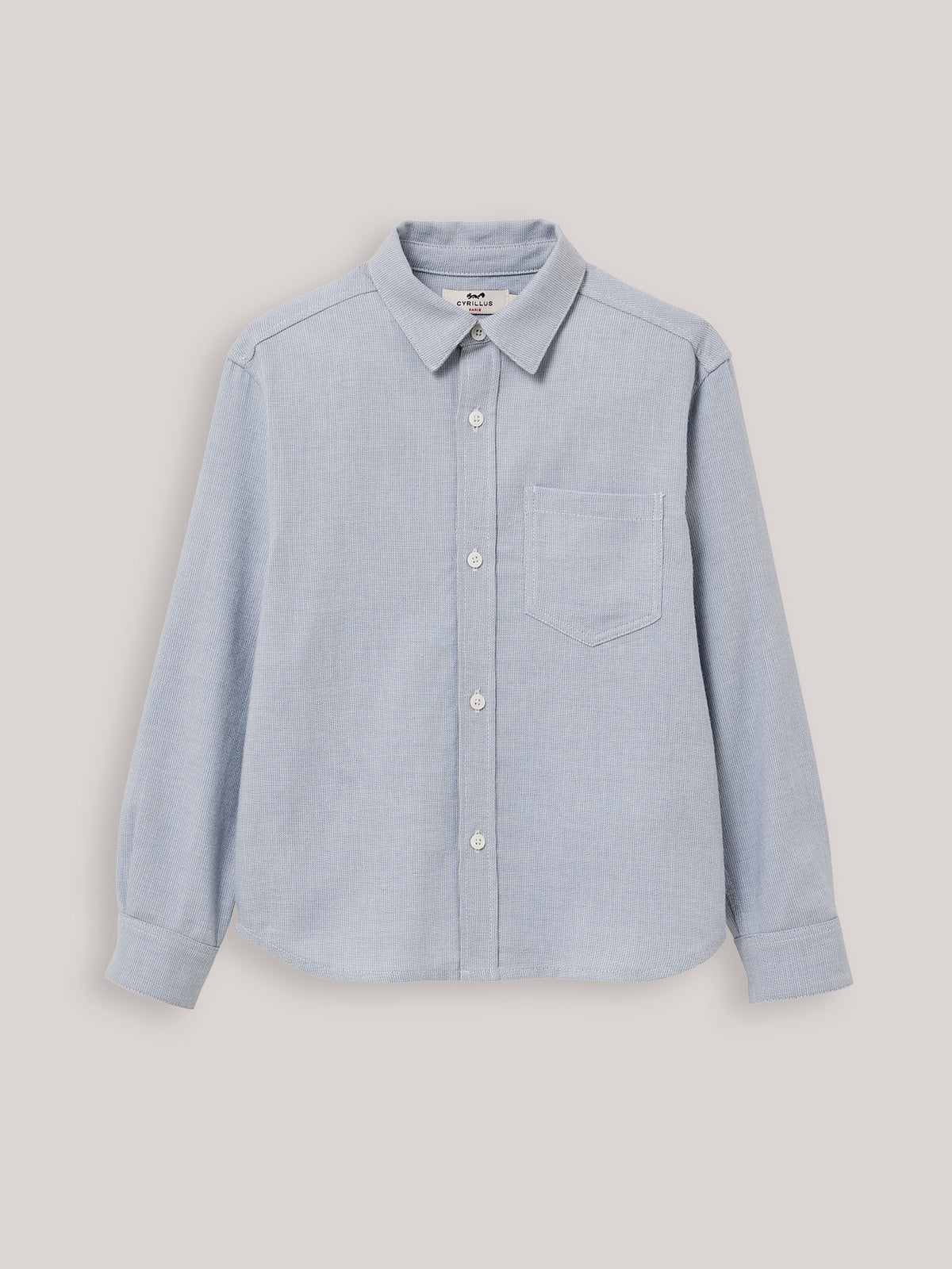 Chemise faux uni Garçon