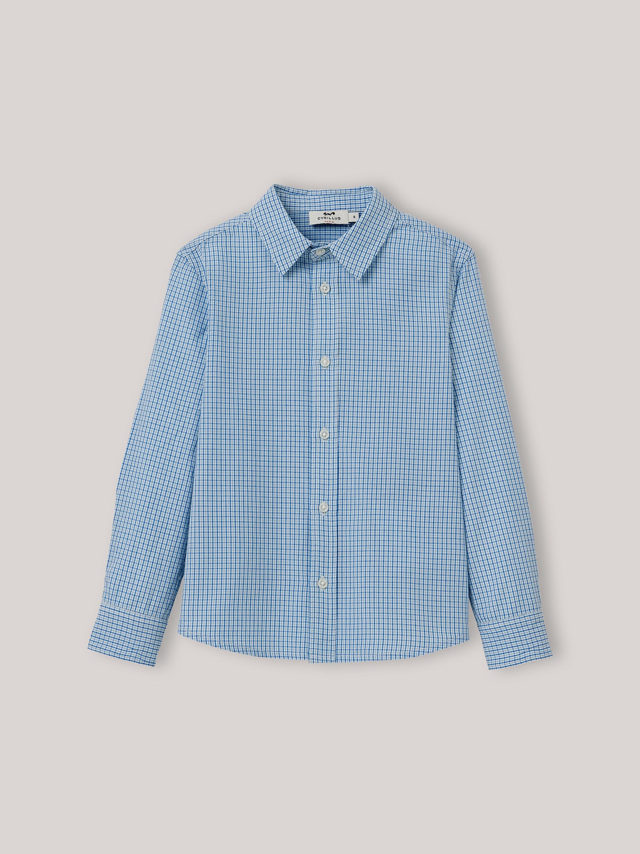 Chemise à petits carreaux Garçon