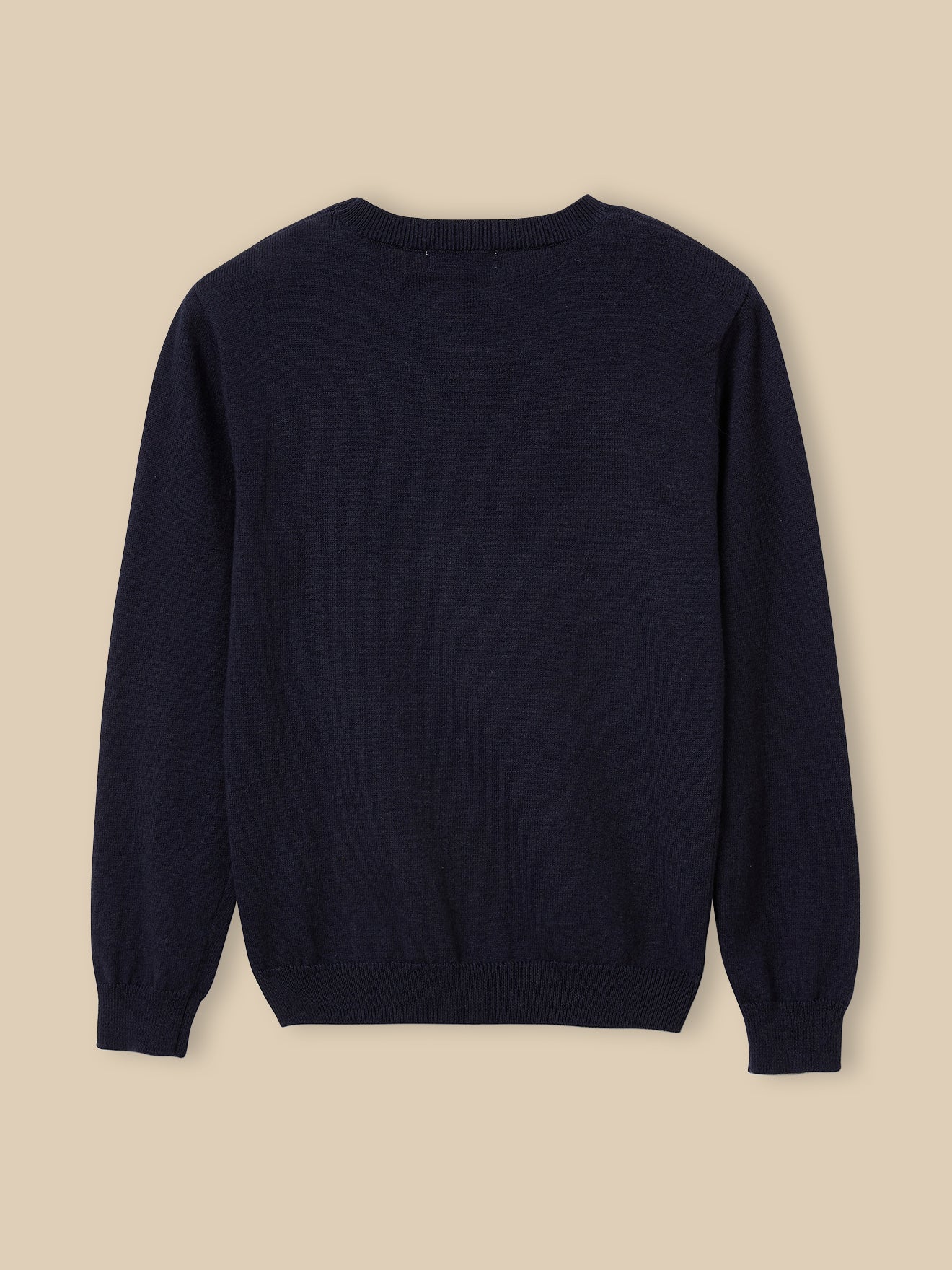 Pull col rond Garçon