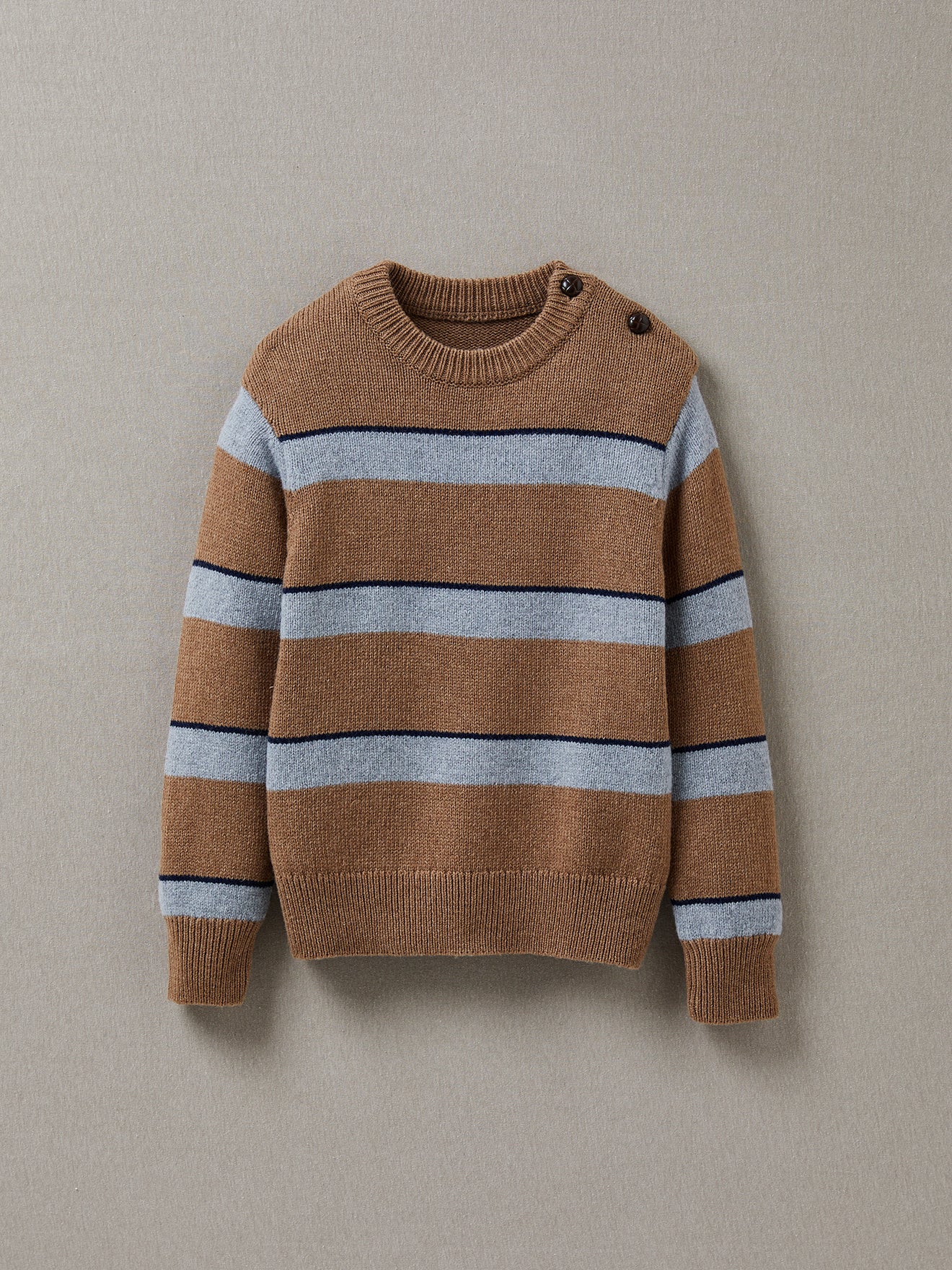 Pull rayé Garçon en Lambswool