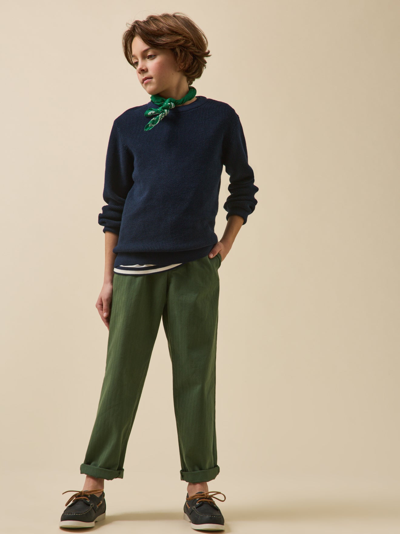 Pull point fantaisie Garçon