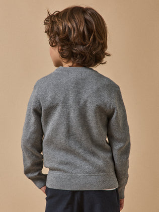 Jongenstrui in sweaterstijl