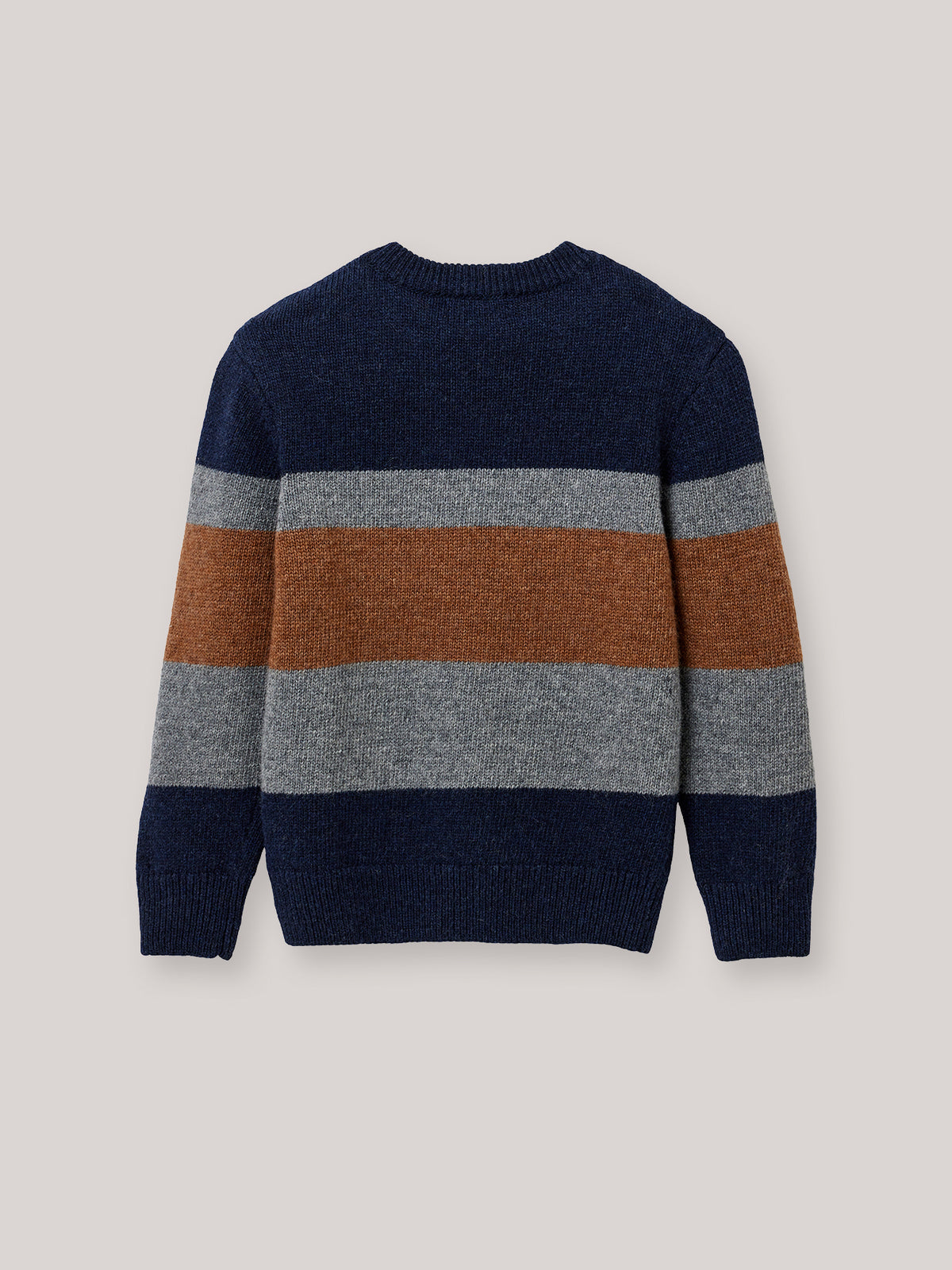 Pull rayé Lambswool Garçon