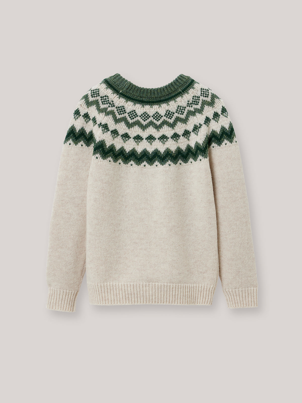 Family jongenstrui met jacquard