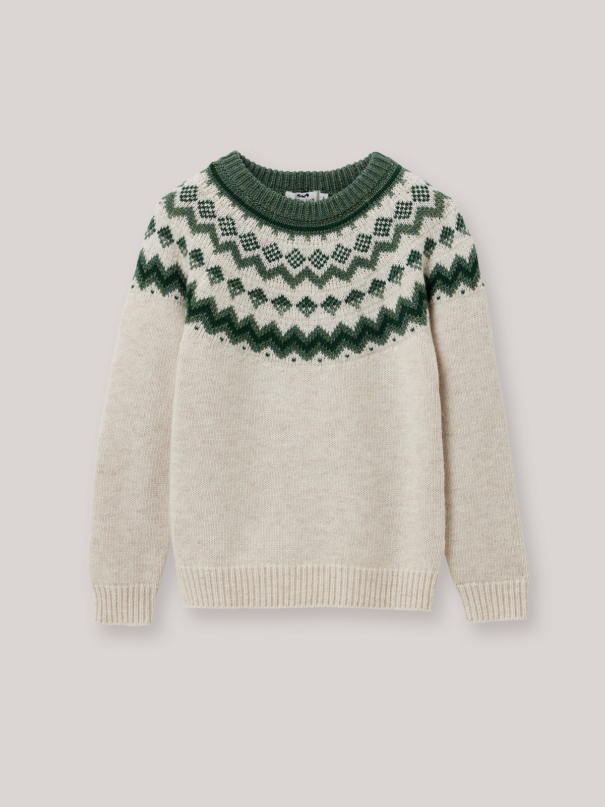 Family jongenstrui met jacquard