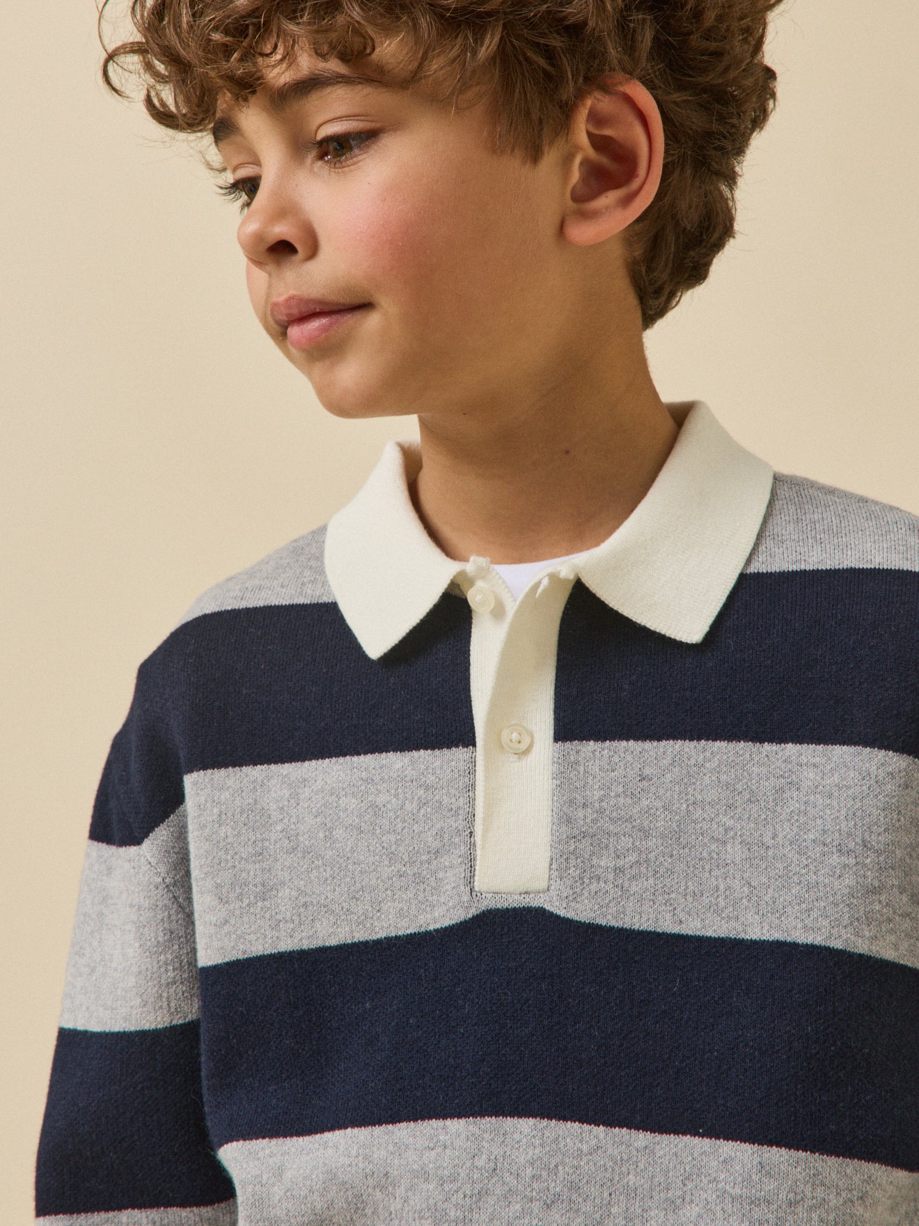 Jongenstrui in polostijl