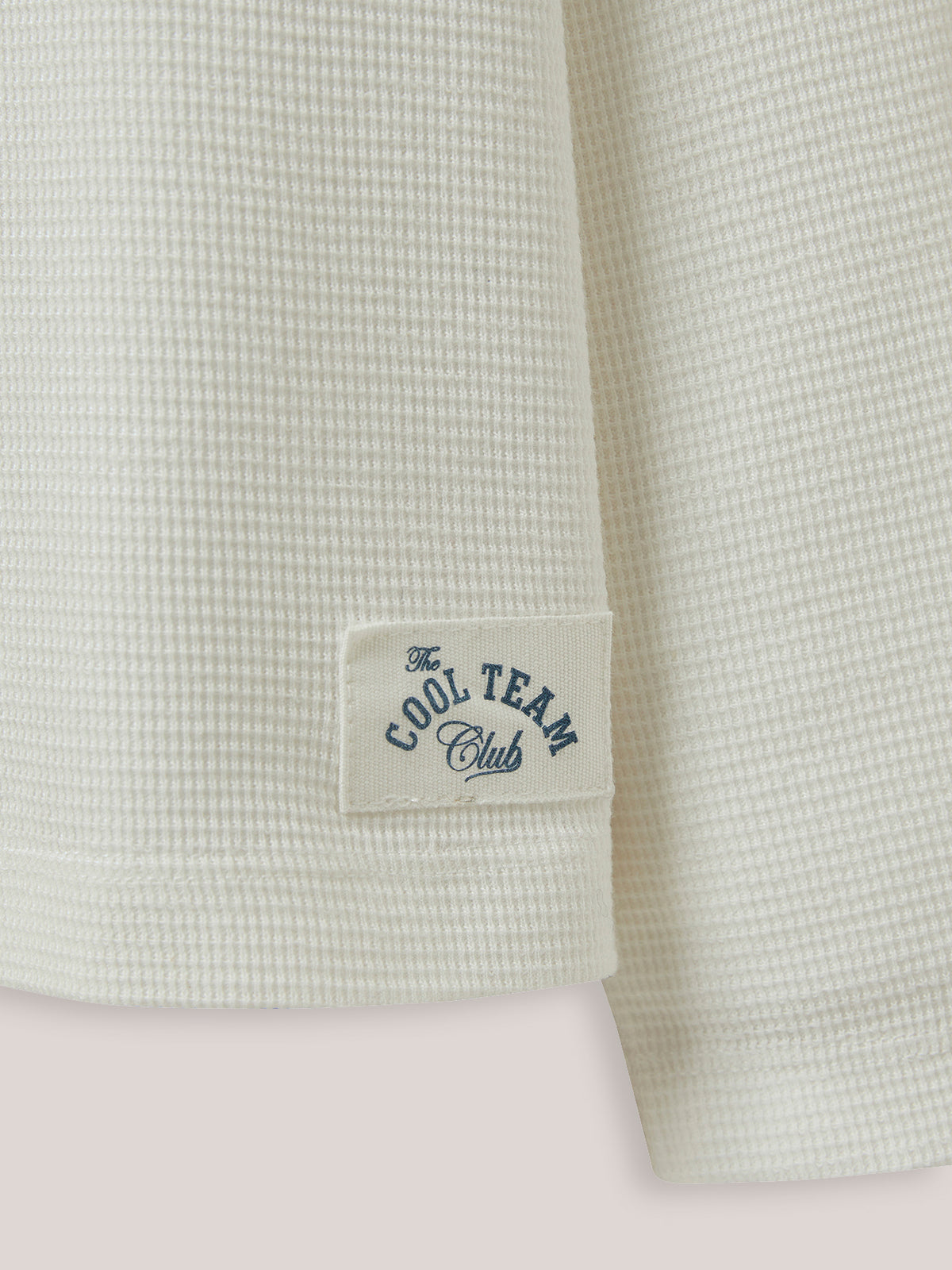 Jongensshirt met Tunesische hals - Biokatoen