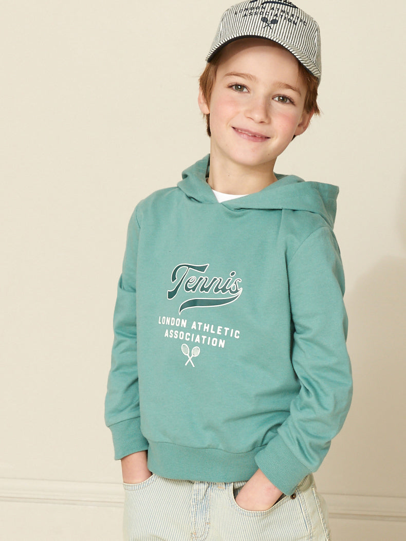 T-shirt à capuche Garçon - Coton biologique