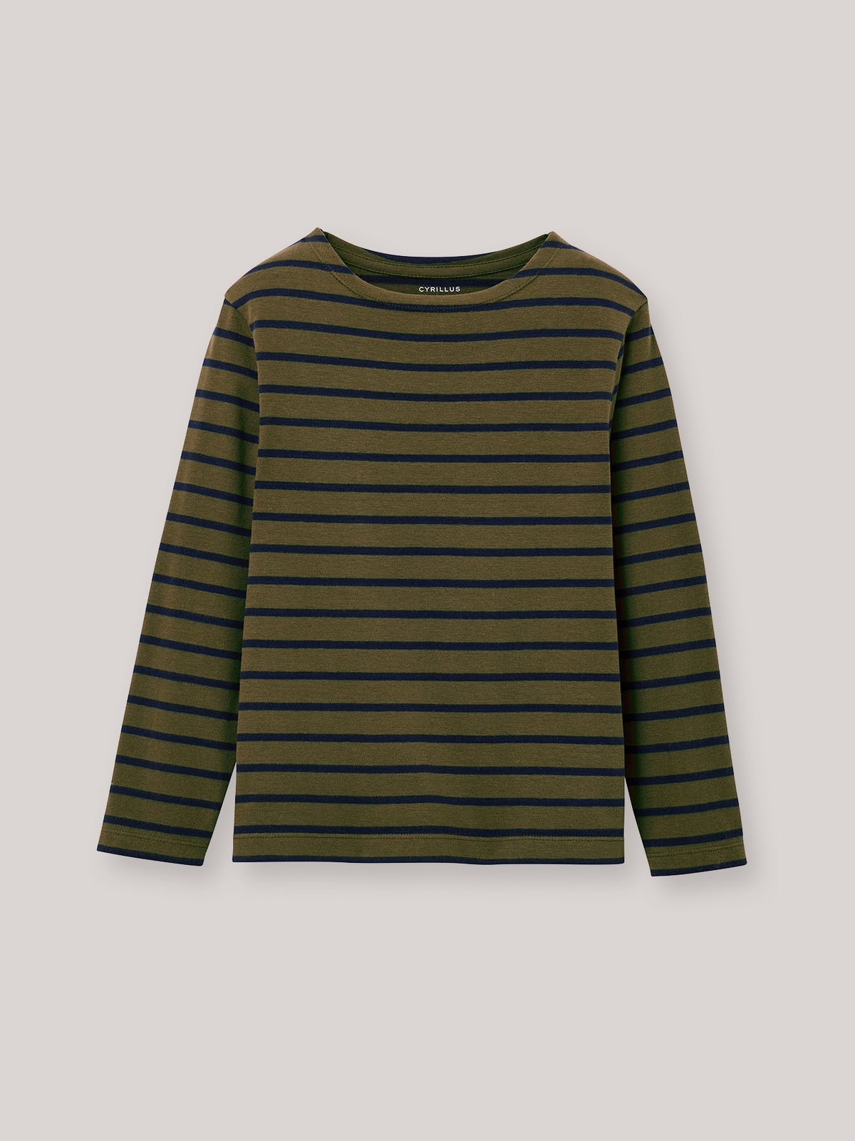 Jongensshirt in marinestijl - Biokatoen