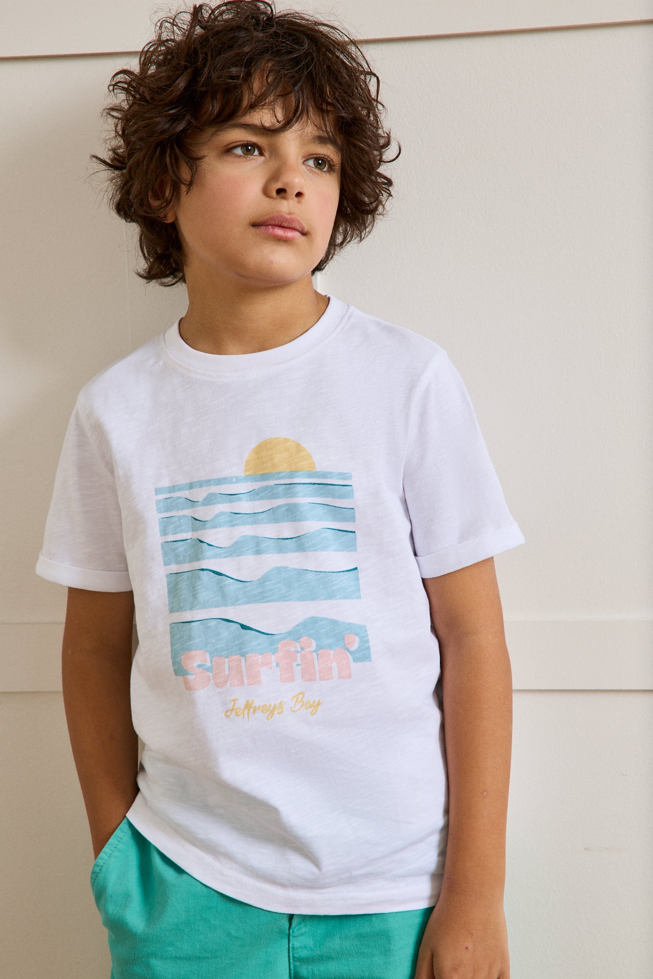 Jongensshirt met print - Biokatoen