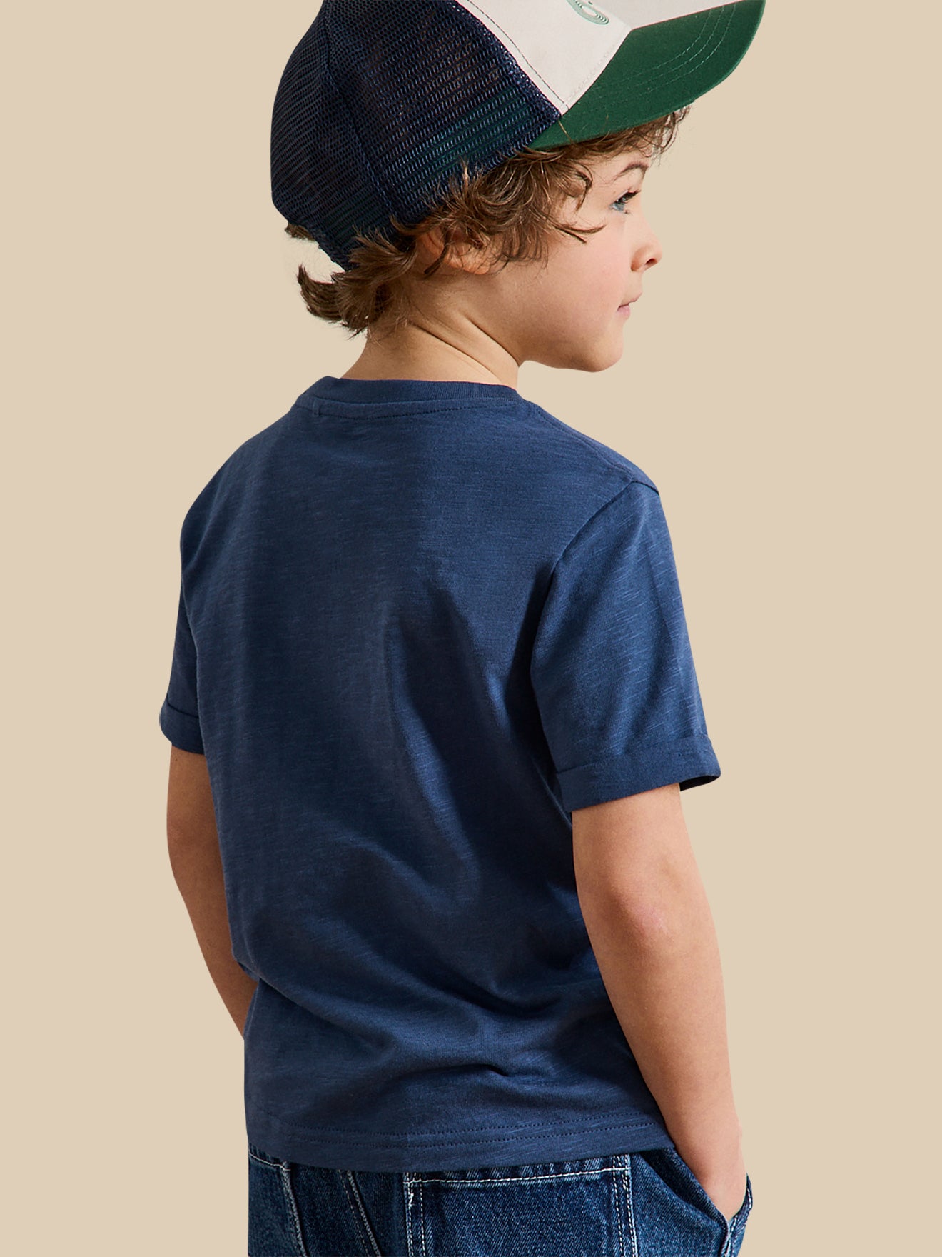 Jongensshirt met print - Biokatoen