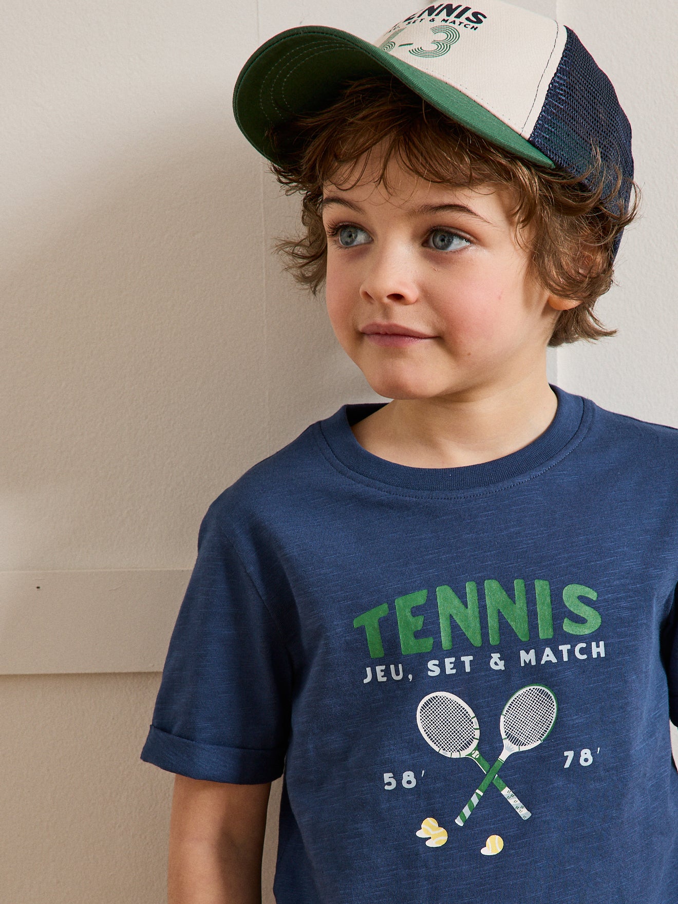 Jongensshirt met print - Biokatoen