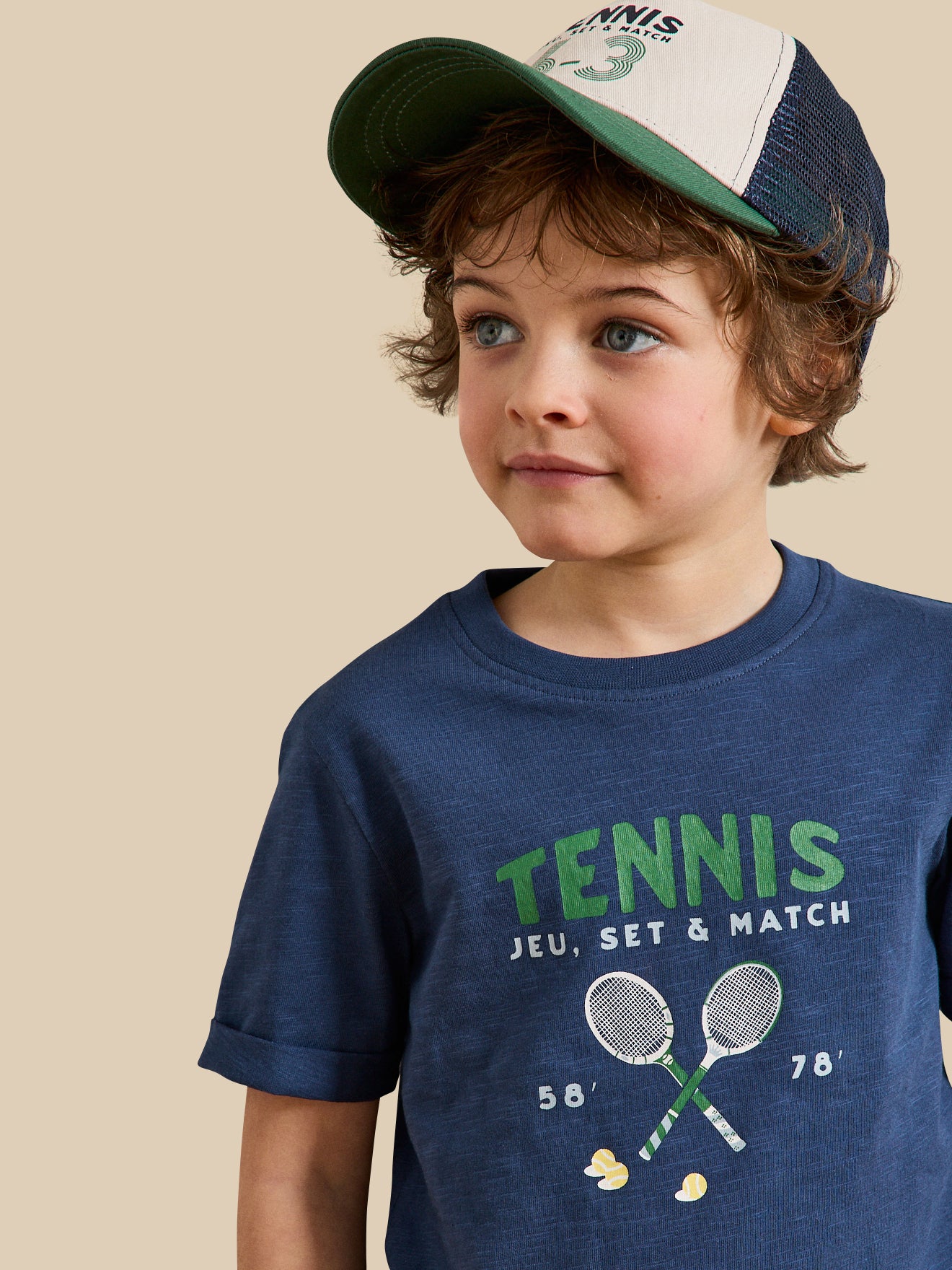 Jongensshirt met print - Biokatoen