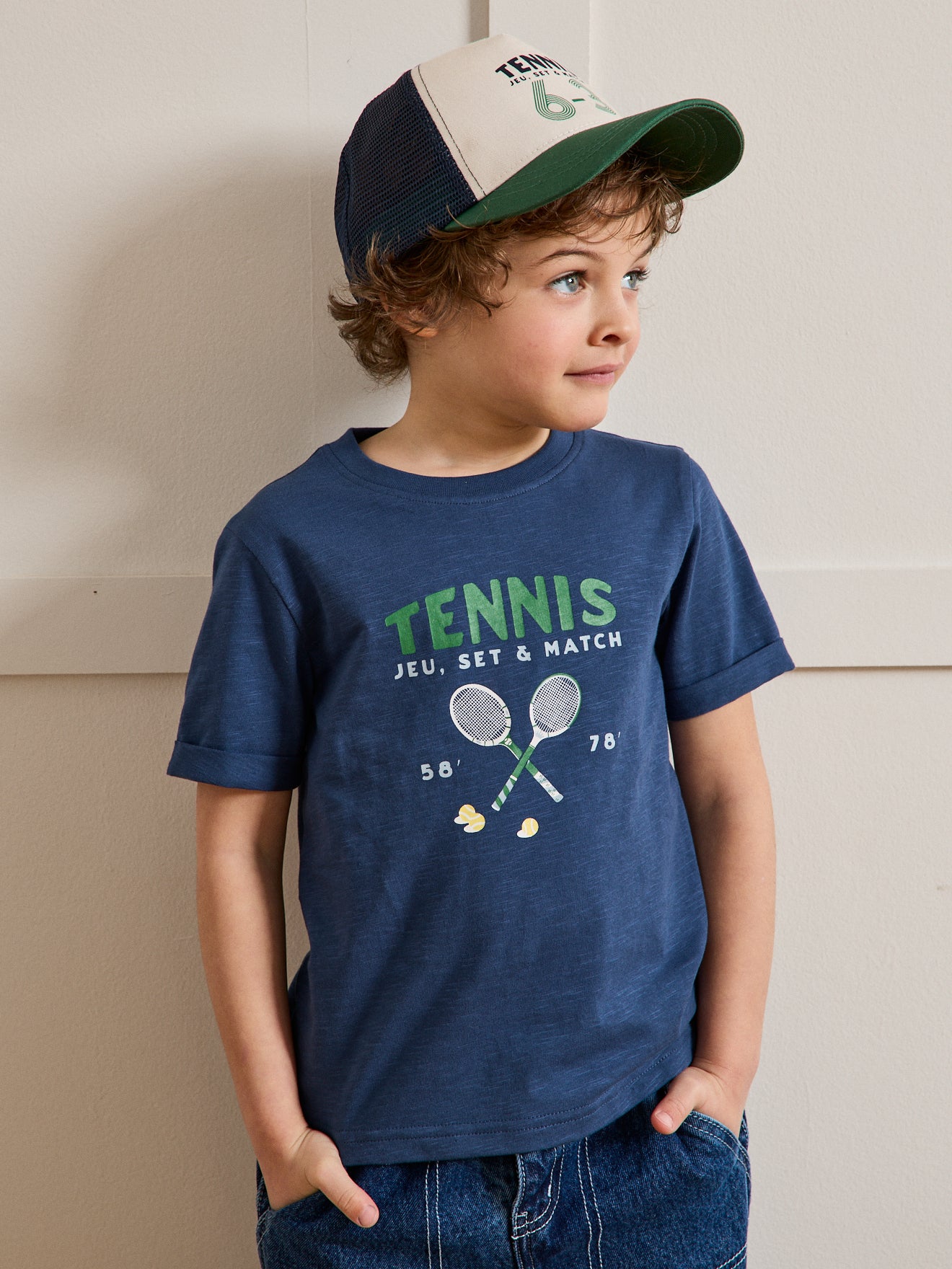 Jongensshirt met print - Biokatoen