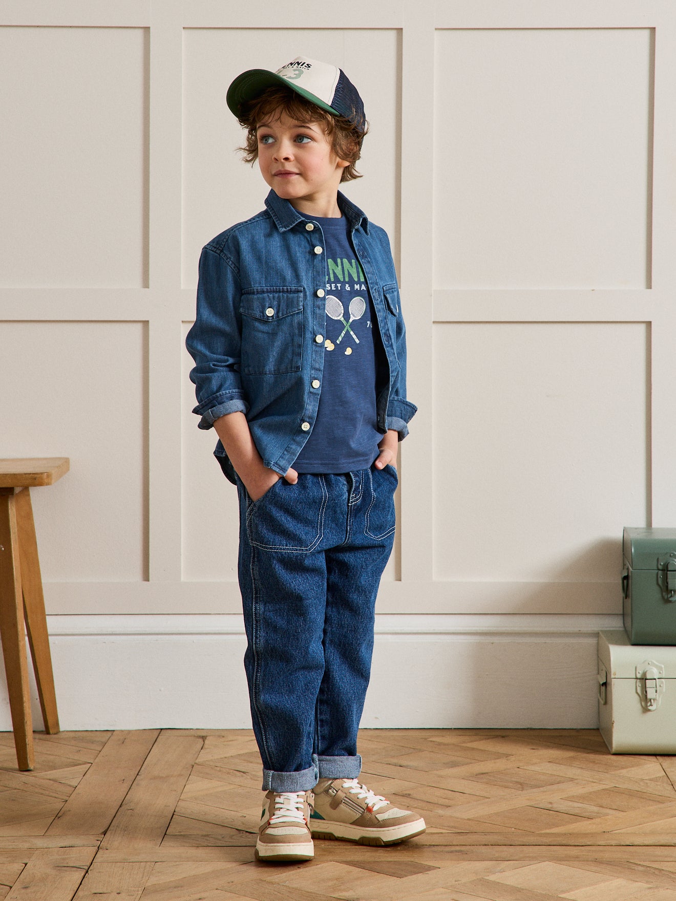 Jongensshirt met print - Biokatoen