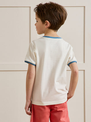 Jongensshirt met print - Biokatoen