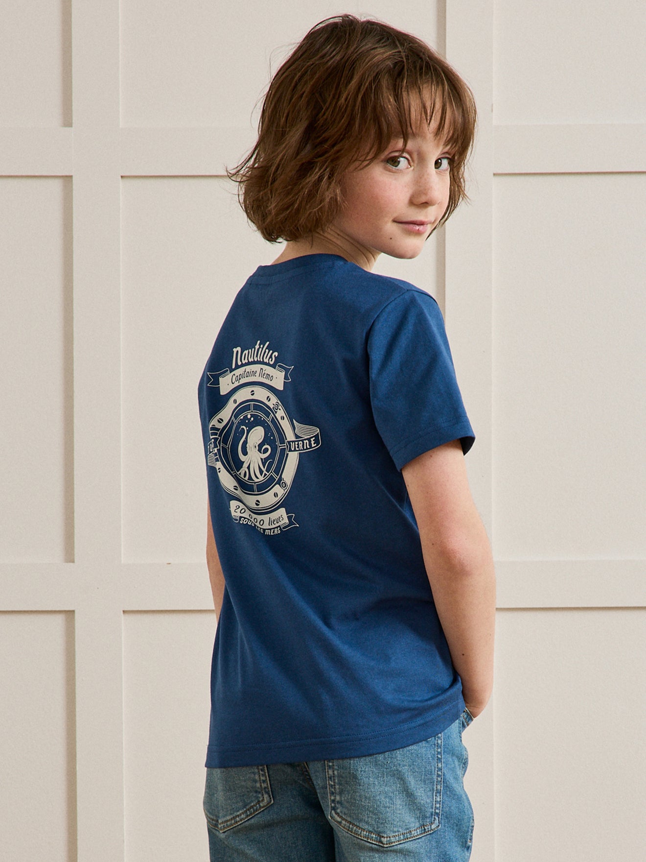 T-shirt Enfant Collection Jules Verne - Coton biologique