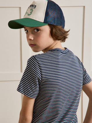 T-shirt rayé Garçon - Coton biologique
