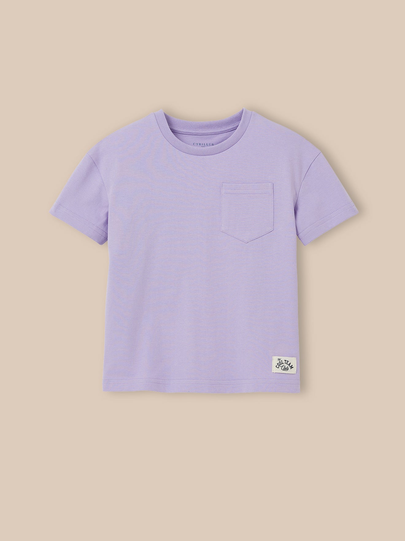 Effen jongensshirt - Biokatoen