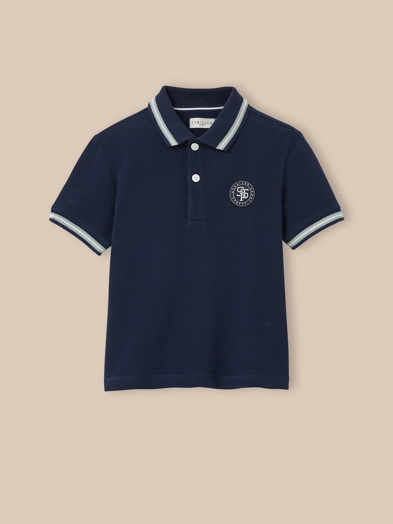 Jongenspolo in piquétricot - Biokatoen
