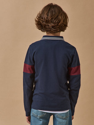 Jongenspolo in piquétricot - Biokatoen