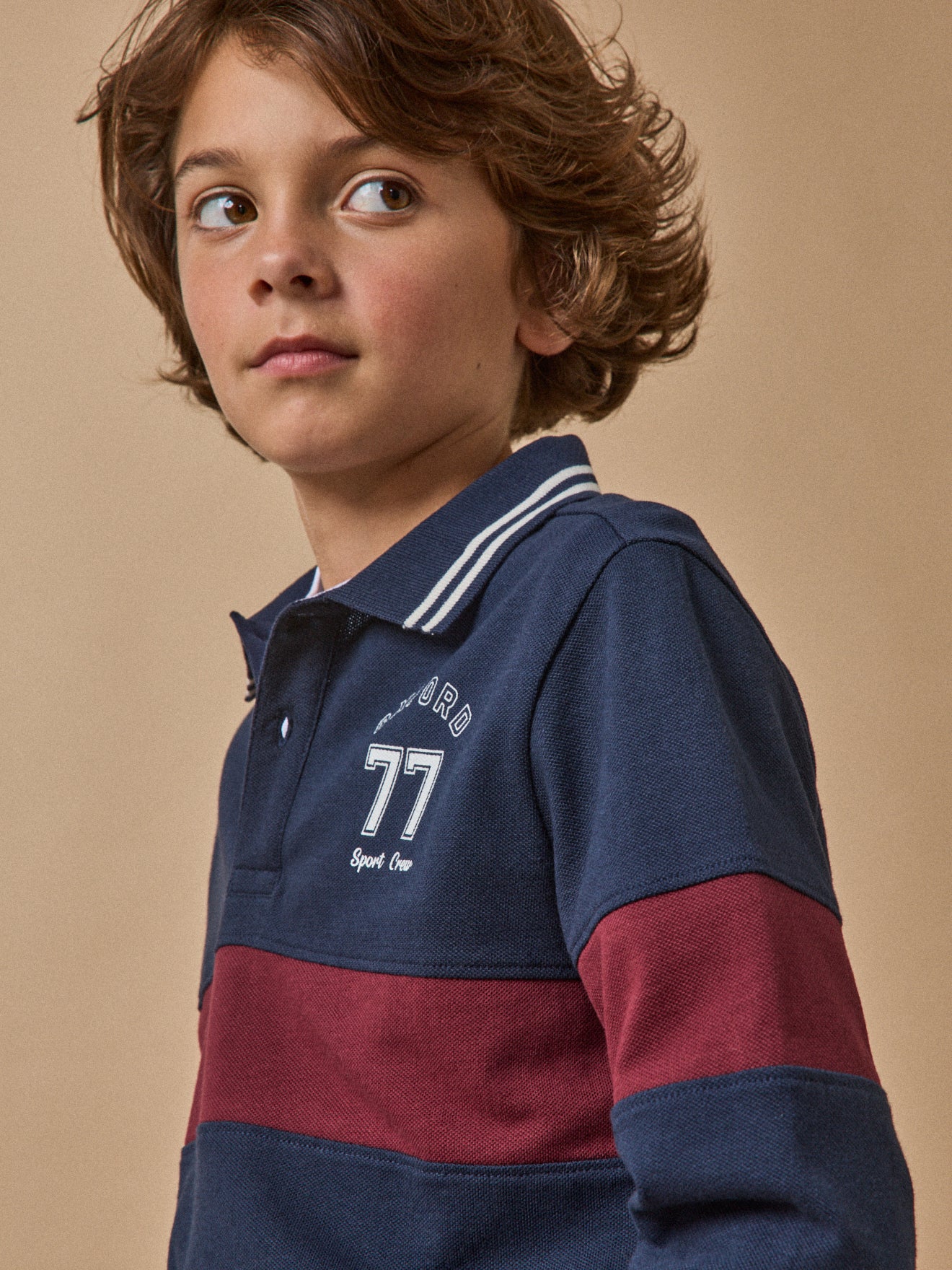 Jongenspolo in piquétricot - Biokatoen