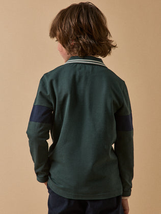 Polo en maille piquée Garçon - Coton biologique