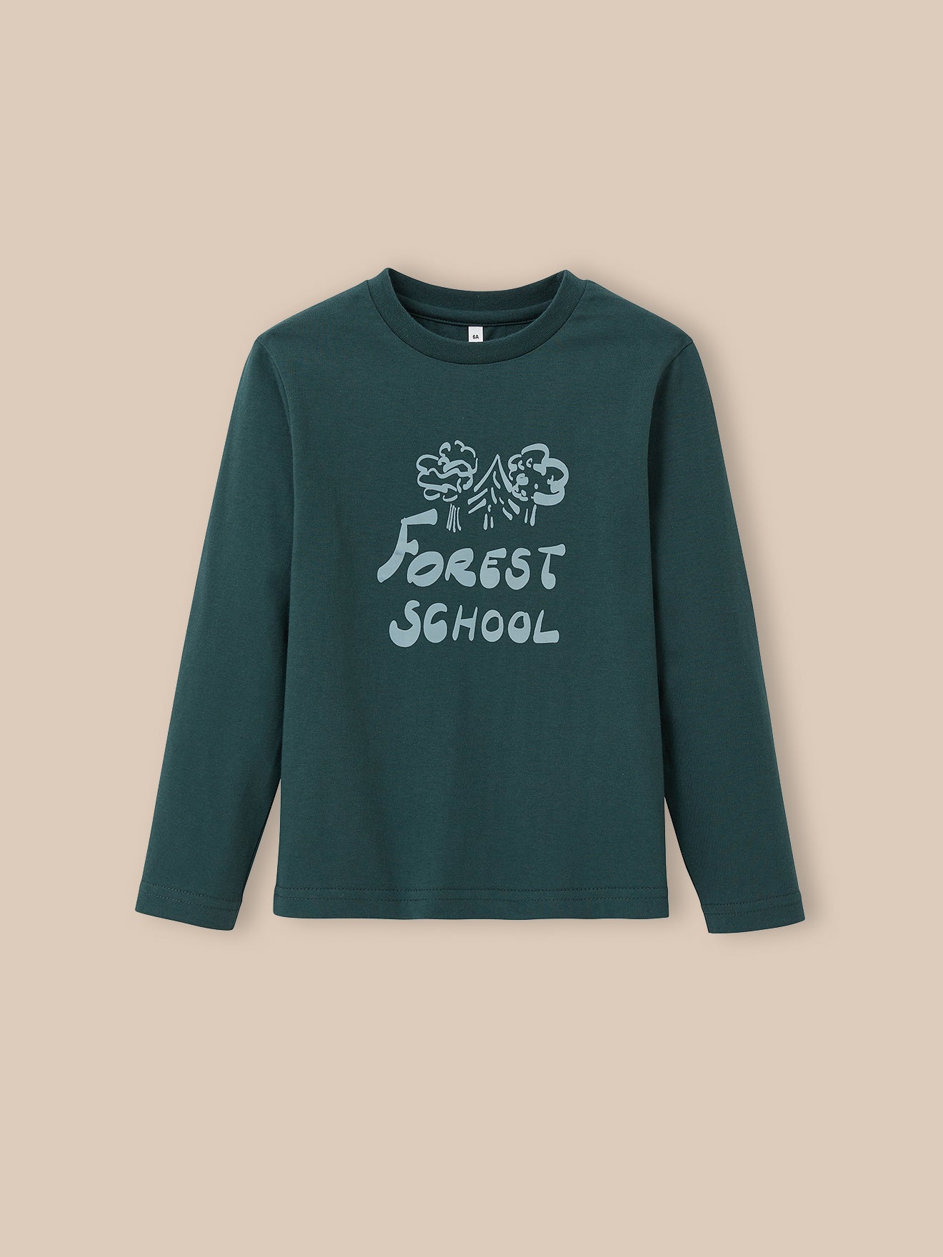 Bedrukt jongensshirt - Biokatoen