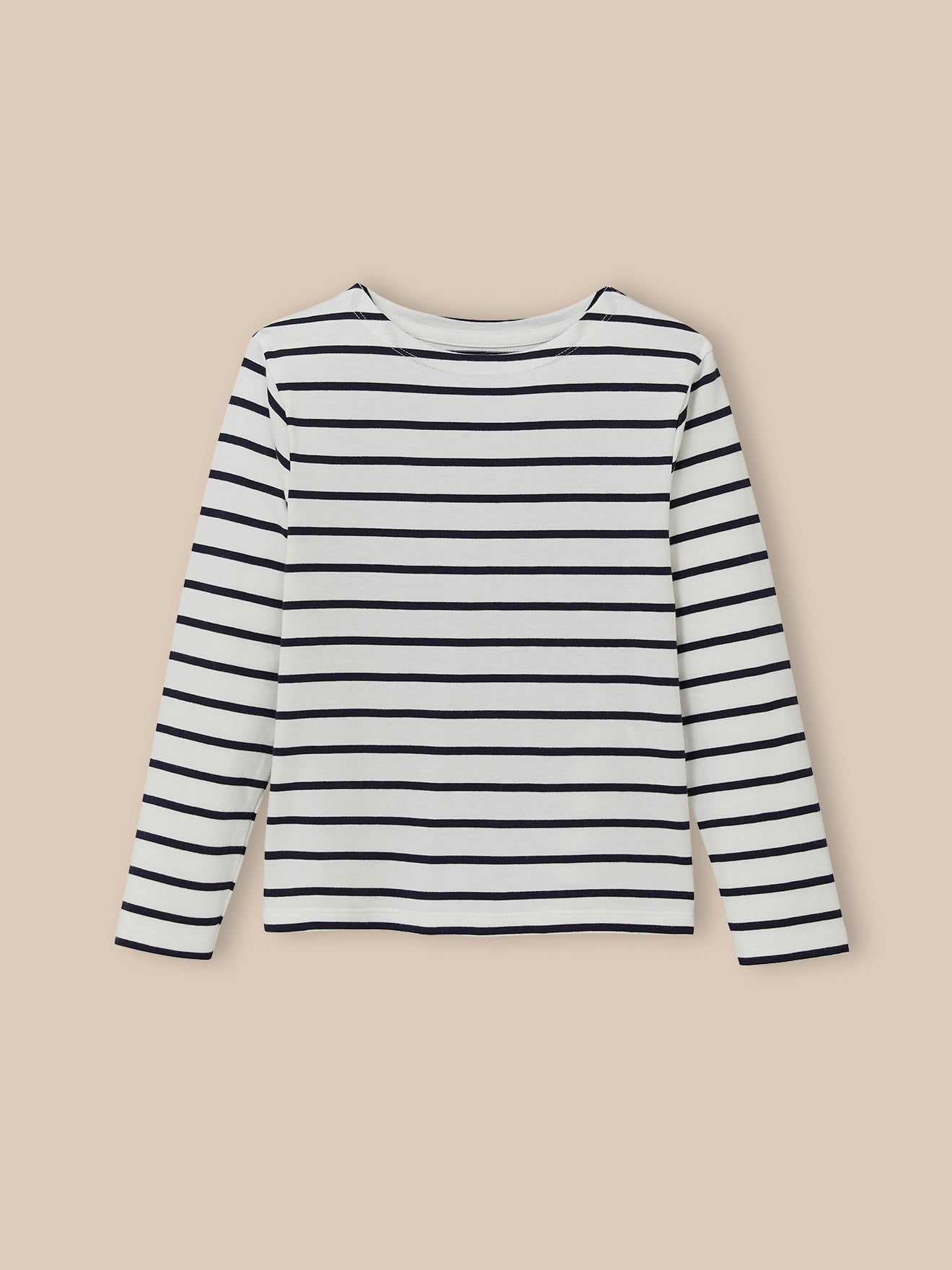 Jongensshirt in marinestijl - Biokatoen
