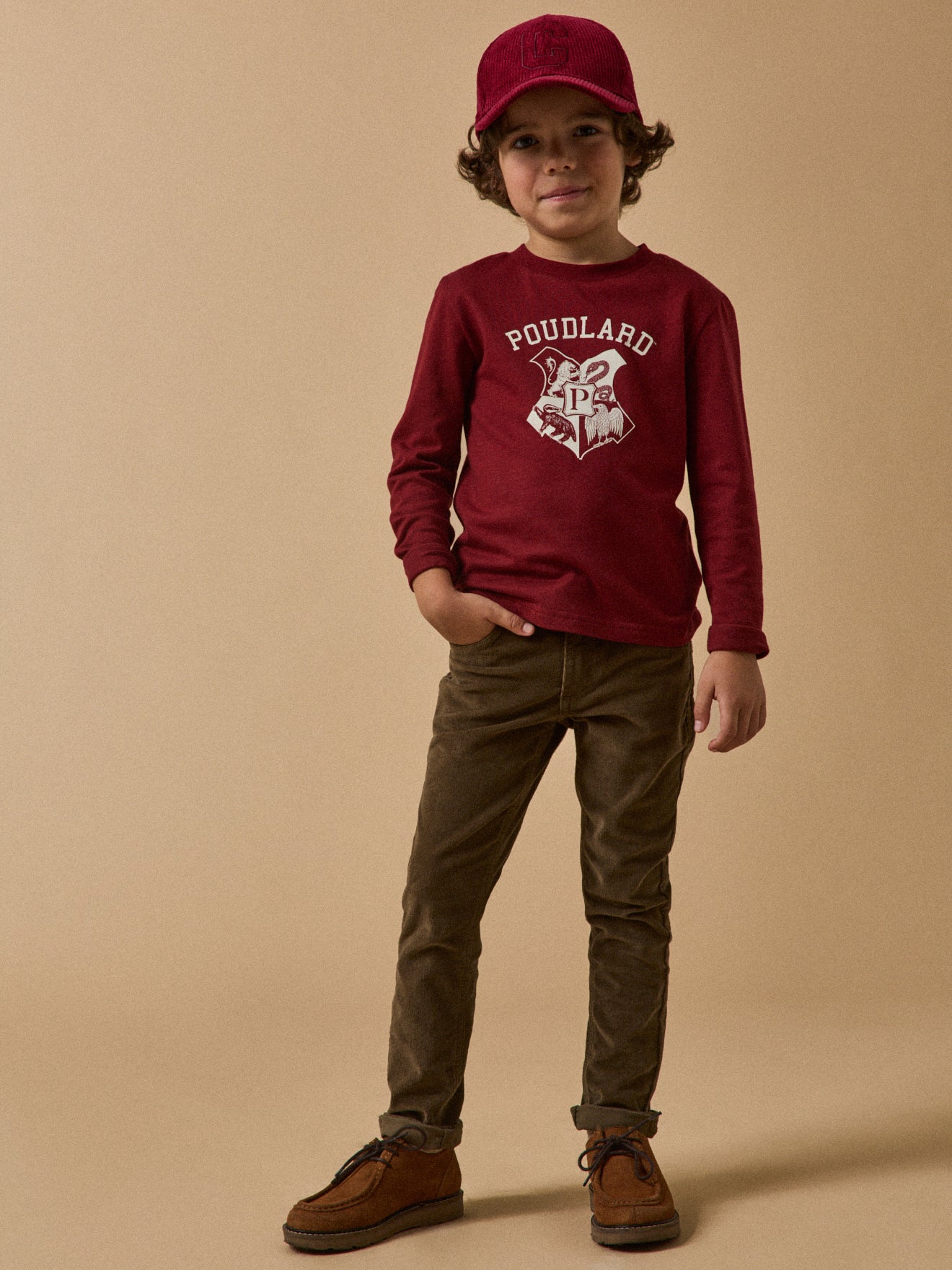 Kindershirt, Harry Potter collectie - Biokatoen