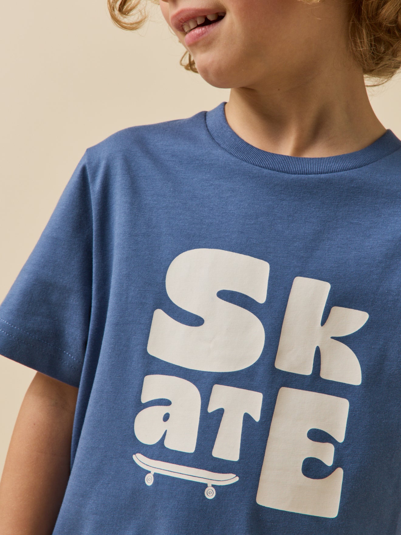 Jongensshirt met print - Biokatoen