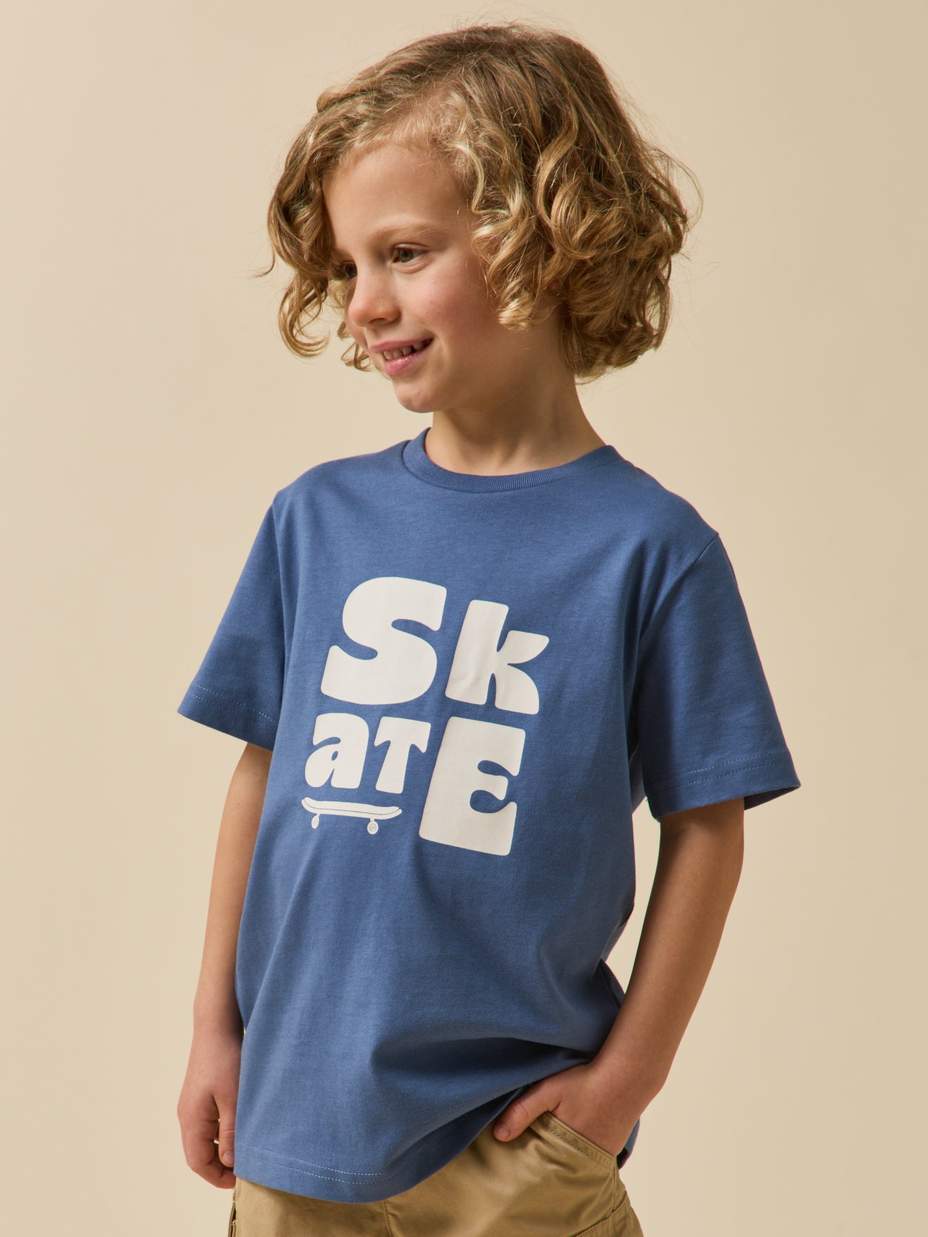 Jongensshirt met print - Biokatoen