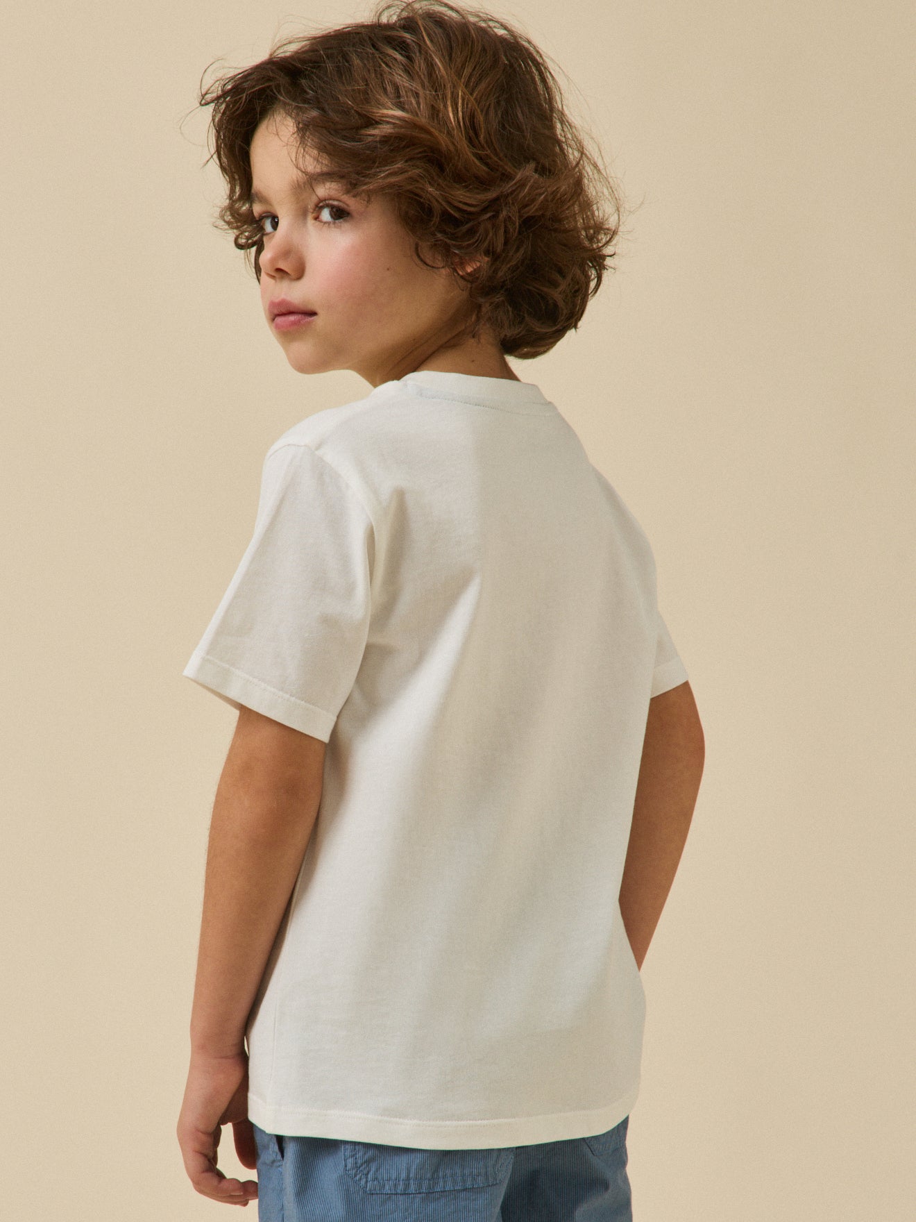 "Kreeft" jongensshirt - Biokatoen