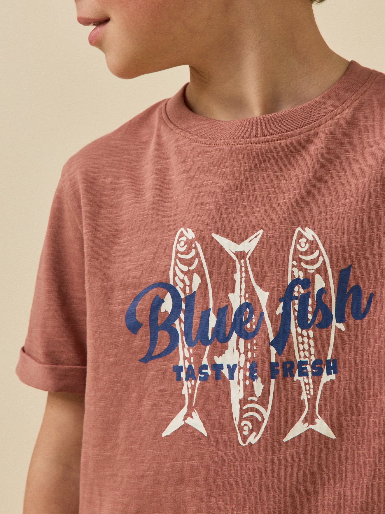 Jongensshirt met print - Biokatoen