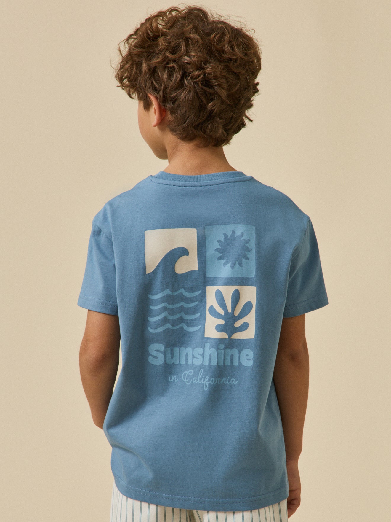 Jongensshirt Sunshine - Biokatoen