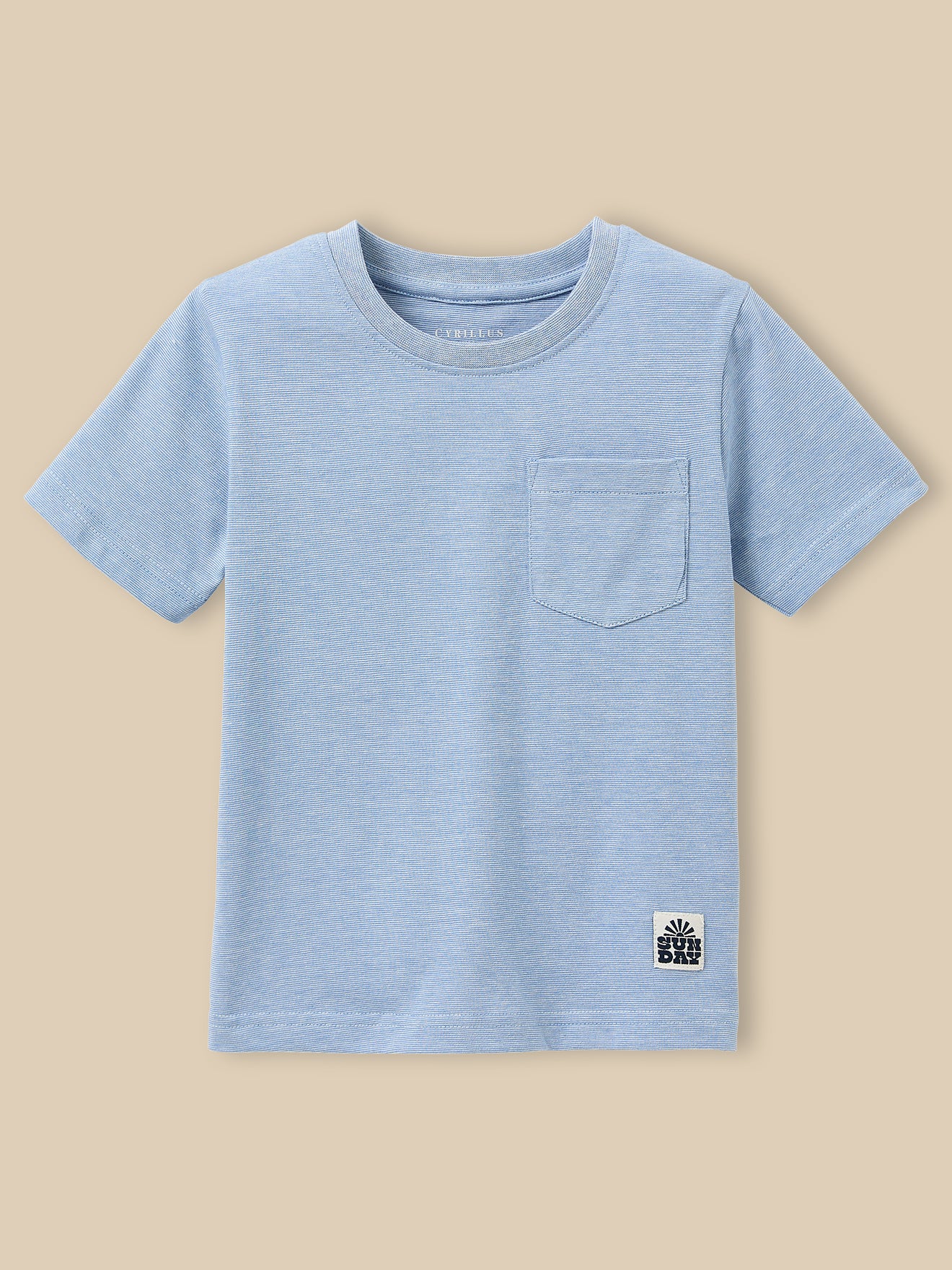Gestreept jongensshirt - Biokatoen