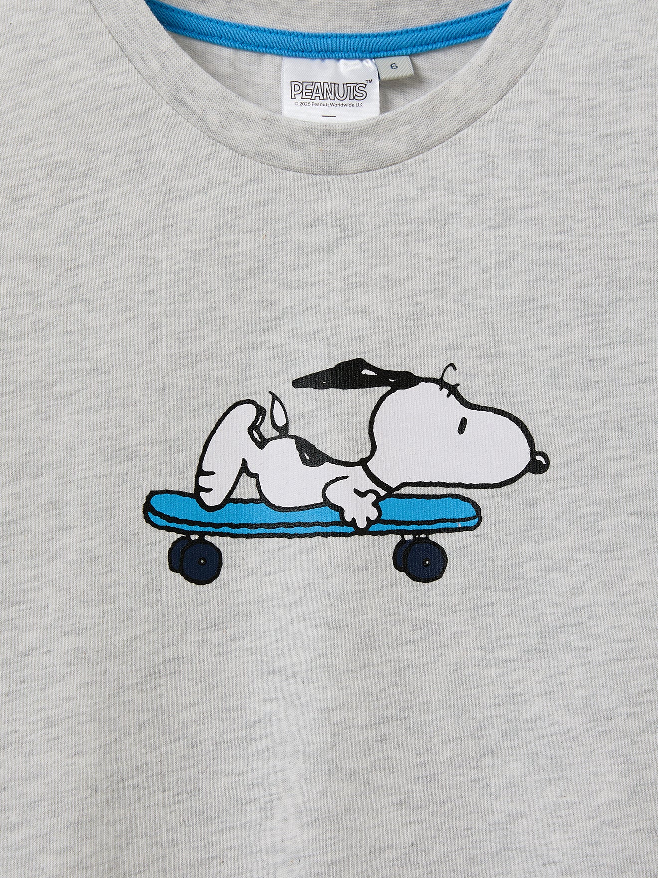 Kindershirt Cyrillus x PEANUTS(TM), Snoopy collectie