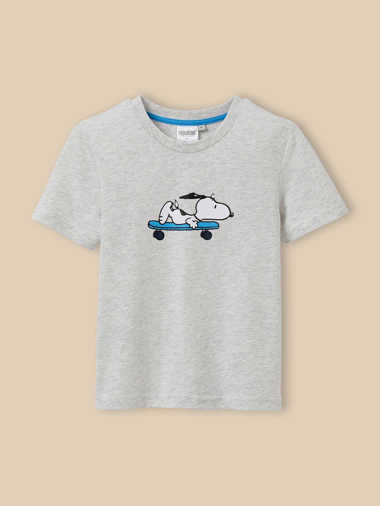 Kindershirt Cyrillus x PEANUTS(TM), Snoopy collectie