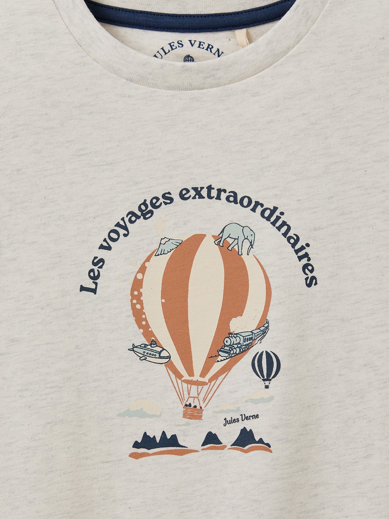 Kindershirt, collectie Jules Verne - Biologisch katoen