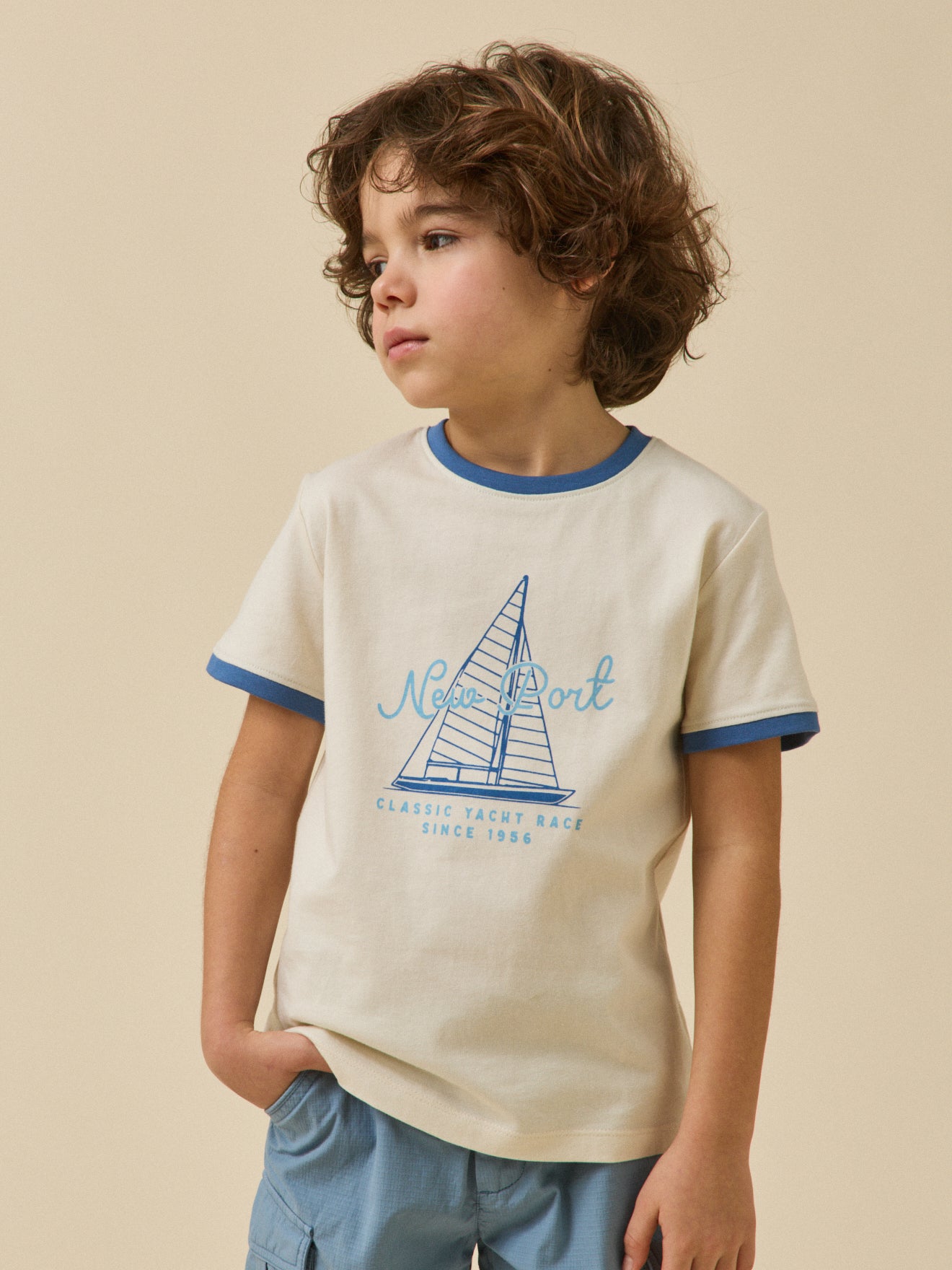 T-shirt imprimé garçon - Coton biologique