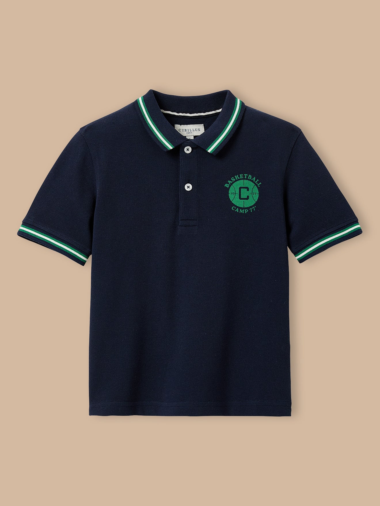 Jongenspolo in piquétricot
